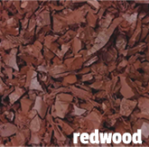 redwood rubber mulch in Illinois